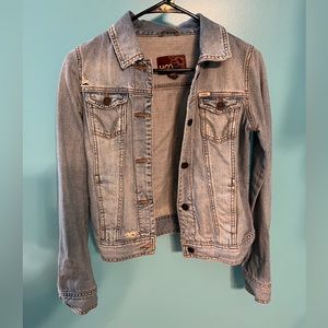 Women’s HCO Hollister Denim Jean Jacket Size Small